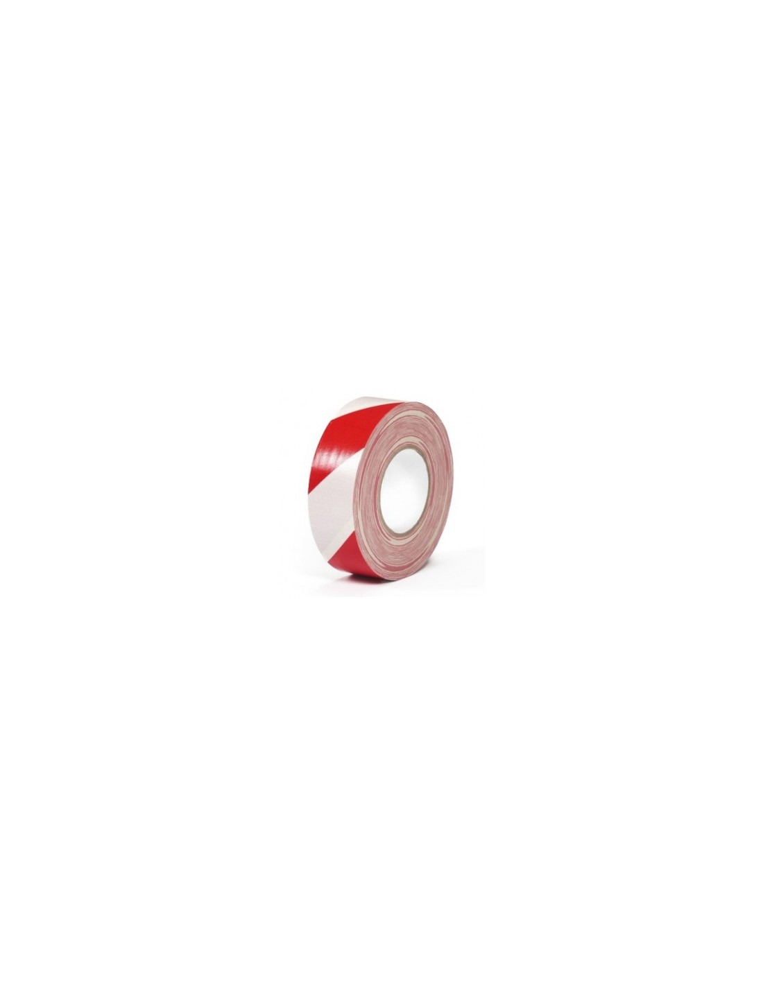 GAFFER 50mm RUBALISE ROUGE ET BLANC 50mm x 25m