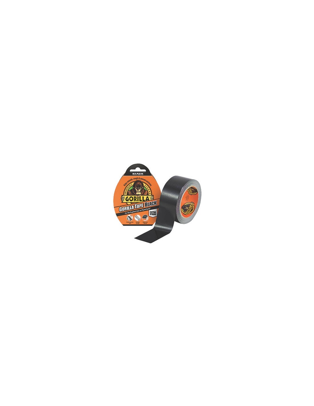 GORILLA TAPE - RUBAN ADHESIF NOIR - 48mm x 32m noir