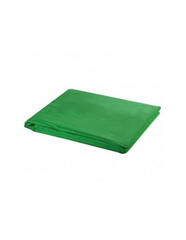 FOND TISSU VERT INCRUSTE TYPE COTON GRATTE- TREVIRA 200g/m² - 5.20m x 1ml - M1