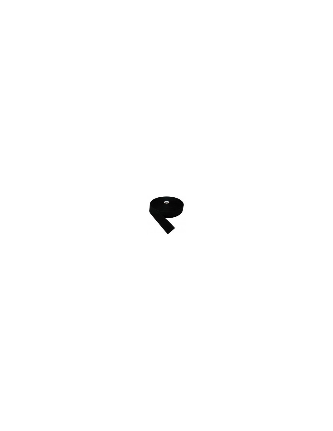 VELCRO NOIR RECTO MÂLE VERSO FEMELLE - (LE MÈTRE)