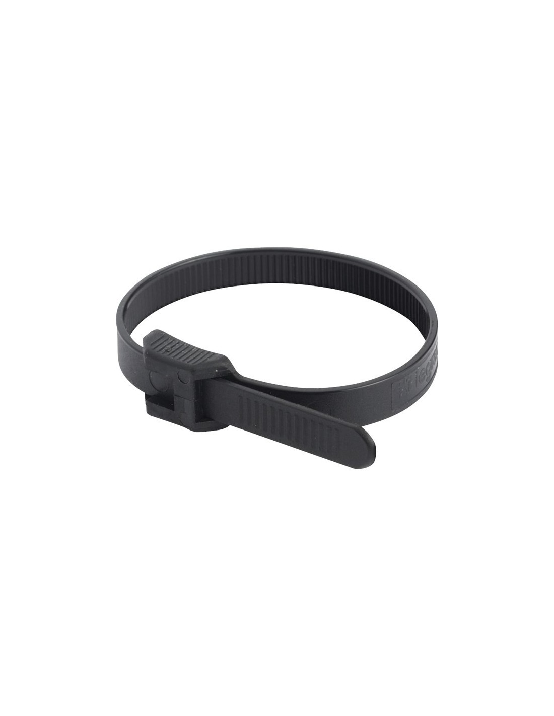 COLLIER "COLSON" NOIR 7.6x280mm (100pc)