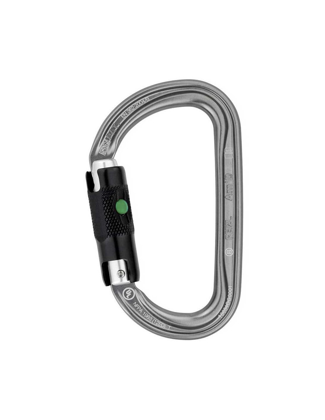 PETZL - MOUSQUETON ASYMETRIQUE BALL-LOCK Am'D