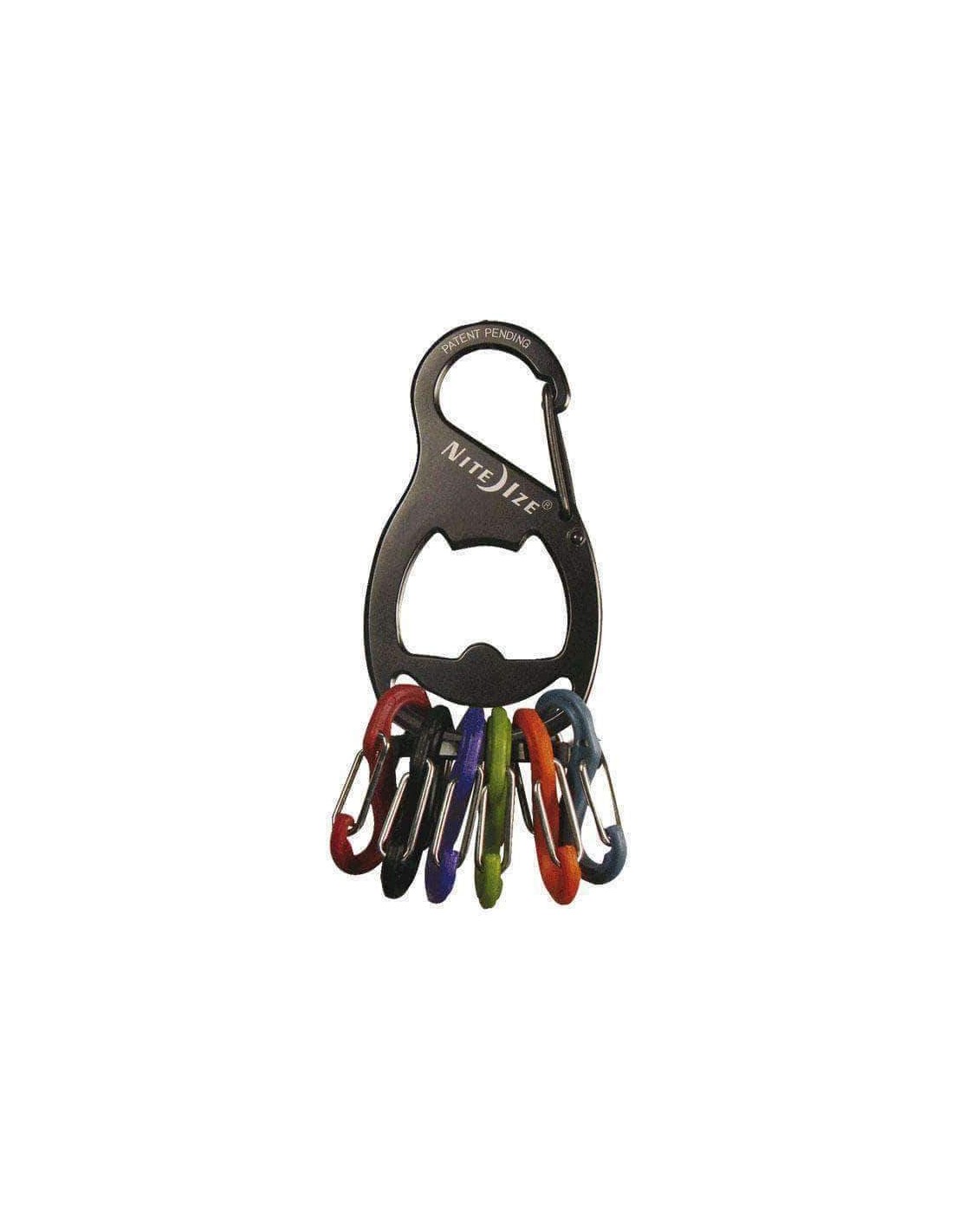 MOUSQUETON S-BINER 6 COULEUR DECAPSULEUR