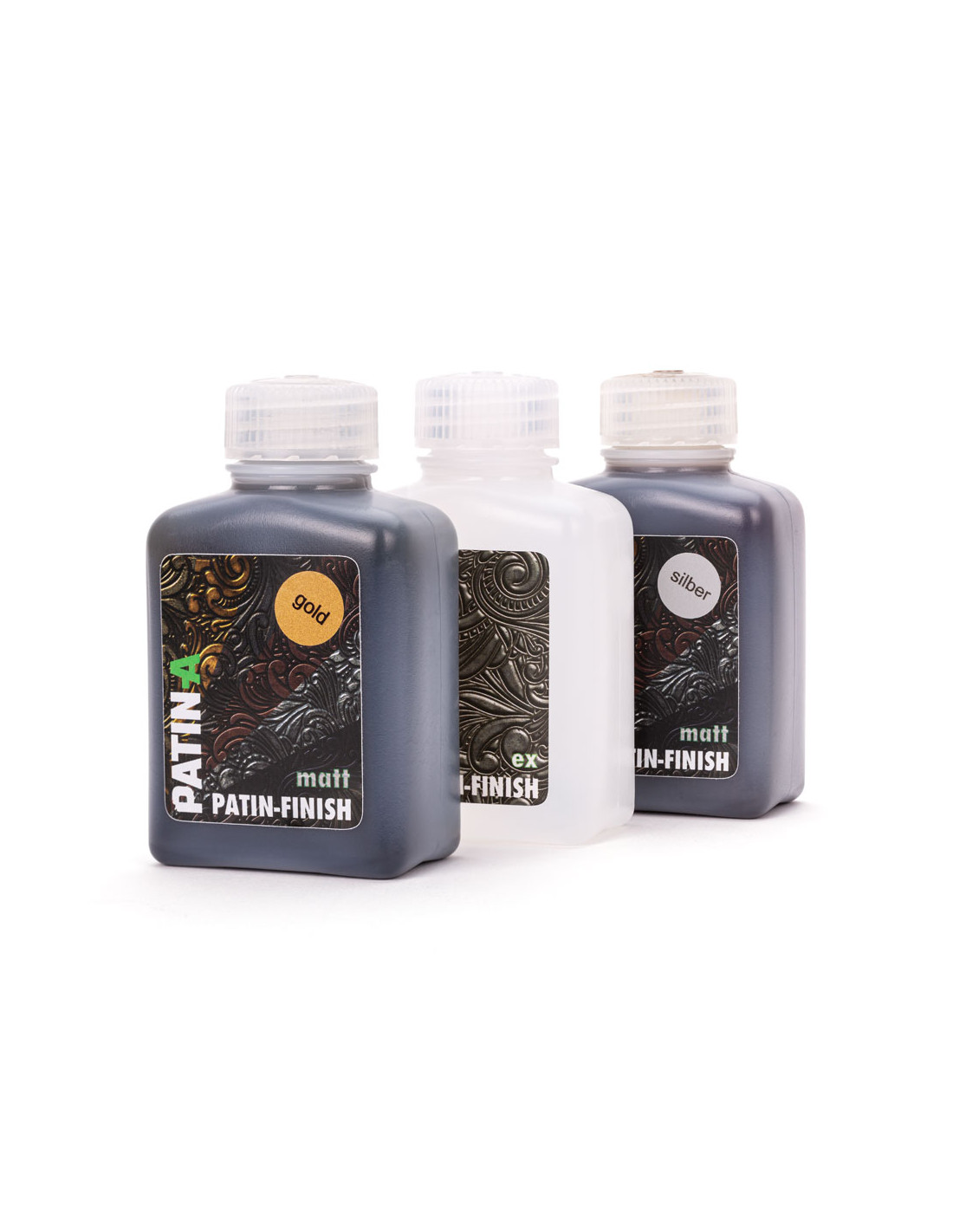 PATIN-A - Kit de patine pour métal (3 x 125 ml)