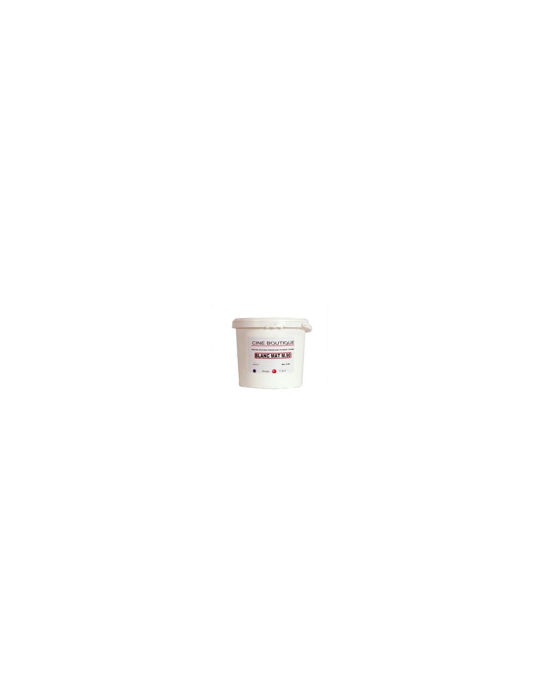 PEINTURE ACRYLIQUE BLANC MAT - CINEBOUTIQUE